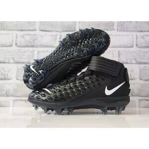 Nike Force Savage Pro 2 Football Cleats Men’s Size 10 AH4000-002 Black/White